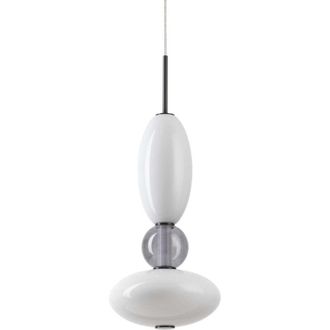 Ideal Lux Ideal Lux - Lumiere Integrated led Slim Pendant Ceiling Light Black 3050Lm 3000K