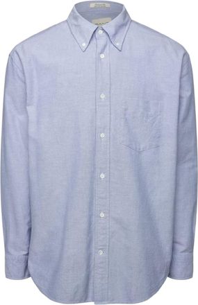 GANT Heren Oxford Relaxed Fit Overhemd (Blauw)
