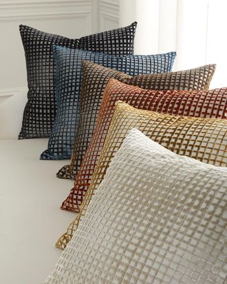 D.V. Kap Home Success Velvet Decorative Pillow, 24 Square