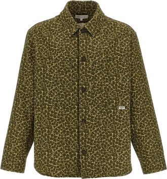 Maison Kitsuné Floral Print Overshirt