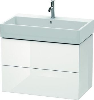 Duravit Duravit - Mueble Bajo Encimera L-cube, De Pared, 2 Cajones, 78,4 X