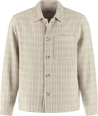 Dstrezzed Dstrezzed, Heren, Overhemden, Beige, Maat: XL