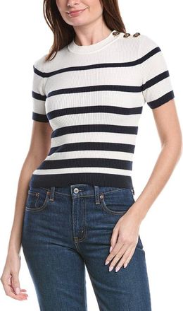 Ronny Kobo Tiara Wool-Blend Top