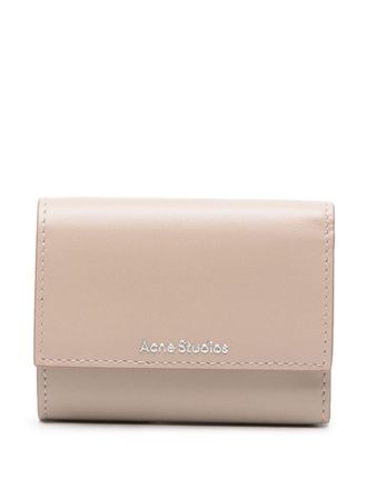 Acne Studios Portafoglio con logo - Toni neutri