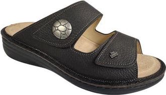 Finn Comfort Moorea Slide Sandal in Dark Brown at Nordstrom, Size 8-8.5Us