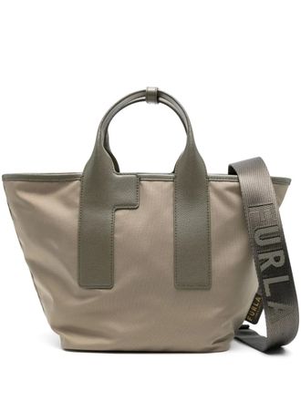 Furla large Piuma tote bag - Green