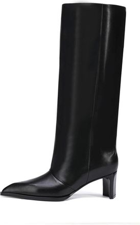 Cesare Gaspari Schoenen, Dames, Zwart, 39 EU, Leer, Leren enkellaarzen