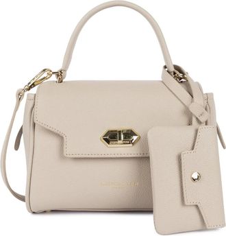 Lancaster Handbags, female, Beige, Size: ONE SIZE Mademoiselle Grace Flap Bag