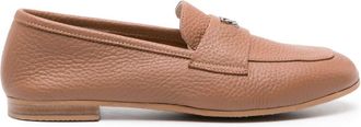 Casadei Antilope leather loafers - women - Leather - 38 1/2 - Brown
