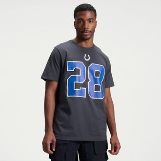 Nike Jonathan Taylor Indianapolis Colts Rivalries Collection Nike Mens NFL T-Shirt in Grey | N19906F98F-HRS