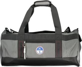 North Sails Grigio Polyester Duffle Bag - Heren - Weekendtassen - Grijs - ONE Size - Polyester - Tassen