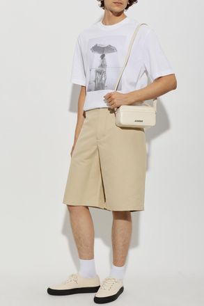 Jacquemus T-shirt With Print, Mens, White
