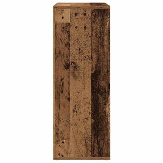 Berkfield Home Sideboard Old Wood 60x31x84 cm Engineered Wood in Brown | Size: 60 x 31 x 84 cm