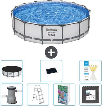 Bestway Piscina Bestway Steel Pro Max Redonda - 457x122 Cm - 8-piezas S543