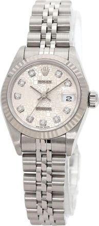 Rolex Datejust Stainless Steel gold (18K) Wristwatch (Pre-Owned)