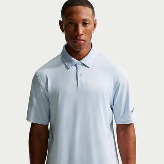Nike Mens Velocity Dri-FIT Golf Polo in Blue | IQ6689-407