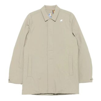K-Way Light Jackets, male, Beige, XL, Benny Warm Ottoman Coat