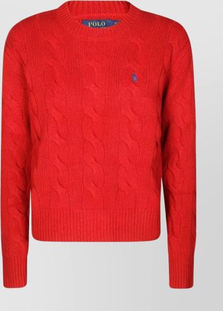 Polo Ralph Lauren cable knit logo sweater