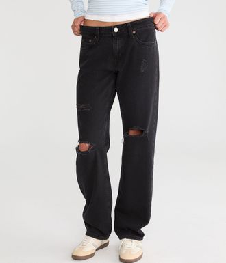 A&eacute;ropostale Low-Rise Baggy Jean