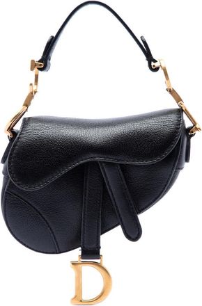 Dior Pre-owned Dior Micro Goatskin Saddle Bag Ladies 52MC3Y1296UZAZLR