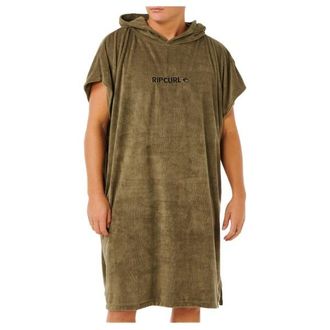 Rip Curl Brand Hooded Towel Surf Poncho f&uuml;r Herren | wei&szlig;