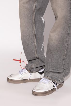 Off-white Vulc Low Worn Out Sneakers, Mens, White