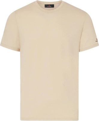 Peuterey Tops, Heren, Beige, S, Katoen, Zole 02 T-shirt