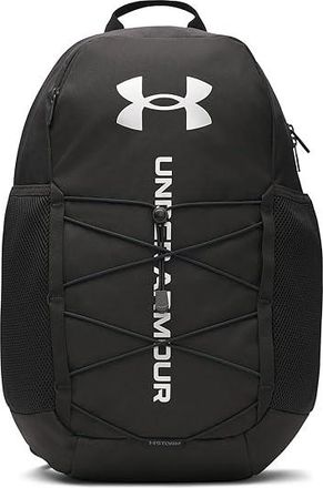 Under Armour Hustle Sport 6.0 Backpack Backpack Bags Black/Black/Metallic Silver, Polyester