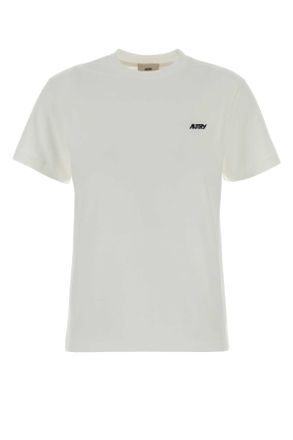 Autry White Cotton T Shirt