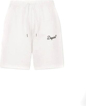 Dsquared2 Korte Broeken, Heren, Wit, S, Katoen, Broek