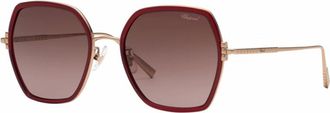 Chopard Womens SCHL02V 54 08FC Sunglasses - Gold - One Size