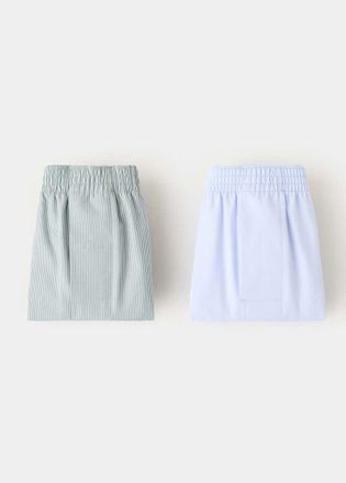 Mango Pack 2 boxer combinati verde pastello - Uomo - XL - MANGO MAN