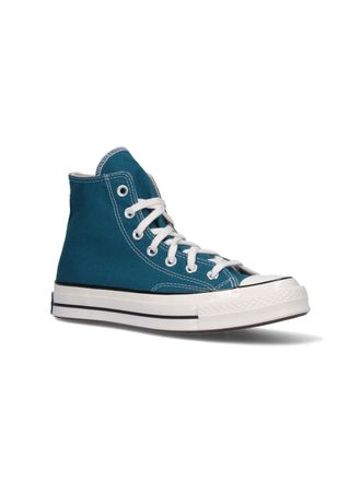 Converse High-Top Canvas Sneakers - Blue