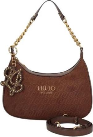 Liu Jo Ridhi S Hobo - Dames - Schoudertassen - Bruin - ONE Size - Polyester - Tassen