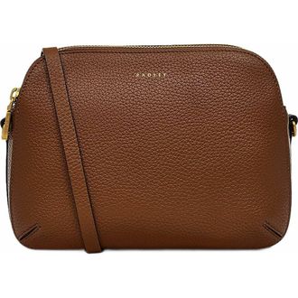 Radley London Dukes Place Medium Ziptop Crossbody Bag in Saddle at Nordstrom