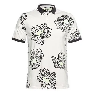 Under Armour Range Unlimited Monarch Polo Shirt White Black 1358781-112