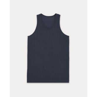 Fortela Dylan Cotton Tank Top in Blue at Nordstrom, Size Xx-Large Eu