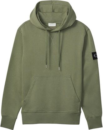 Calvin Klein Hoodie met monogram voor heren (Diep witgroen)