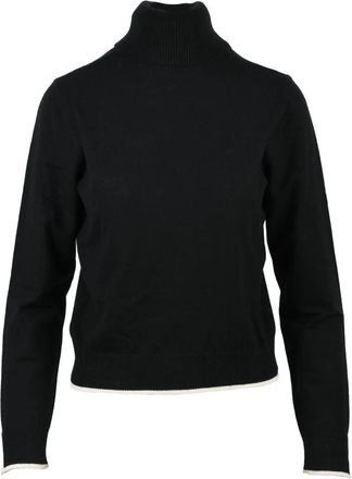 Seventy Sottogiacca Turtleneck - Dames - Coltruien - Zwart - S - Polyester - Truien & Vesten