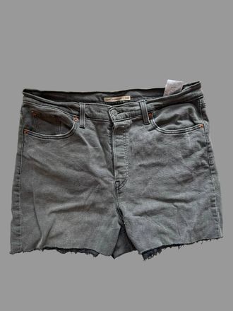 Levi's Womens Vintage Plus Denim Shorts In Grey