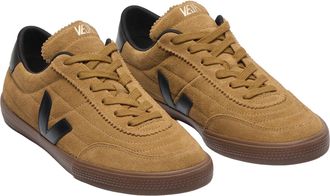 Veja Mens Sneakers Panenka Suede Tent-Black-Bark Trainers Tent/black/bark