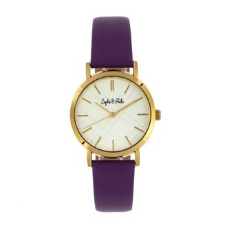 Sophie & Freda Sophie en Freda Budapest horloge met leren band