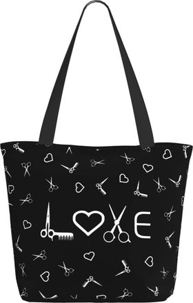 AOOEDM Hairdresser Hairstylist Love Ladies Shopping Bag 13x11x7in.The Perfect ValentineS Day Gift.It Is The Best ValentineS Day Gift For Mom, Daughter, Wife,