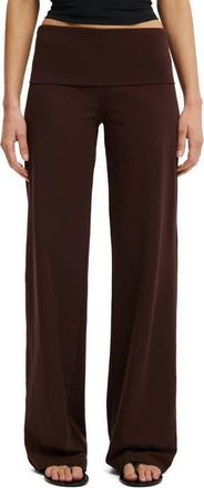 Cotton On Womens Bella Straight Leg Pant in Dark Oak at Nordstrom, Size Xxx-Small