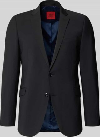 Strellson Regular Fit 2-Knopf-Sakko mit Woll-Anteil in Black, Größe 106