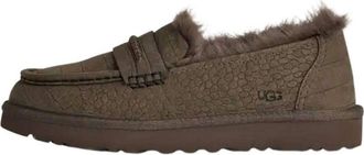 UGG (WMNS) UGG Ellis Embossed Loafer Dense Smoke 1181651-DNSS