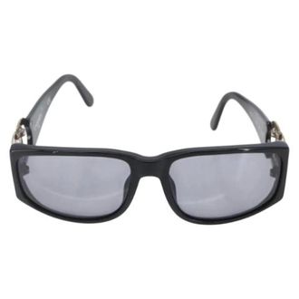 Chanel Pre-owned Accessories, female, Black, Size: ONE SIZE Pre-owned Plastic Sunglasses