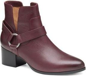 Johnston & Murphy Trista Harness Bootie in Bordeaux Calfskin at Nordstrom Rack, Size 9
