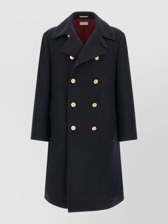 Brunello Cucinelli cashmere double-breasted coat