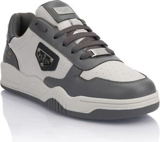 Philipp Plein Low-Top Sneakers Street King Unisex in Grey/darkgrey at Nordstrom, Size 40